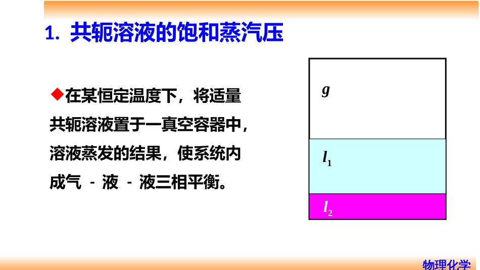 (62)--6.9 二组分液态部分互溶系统的气-液平衡相图_第2页