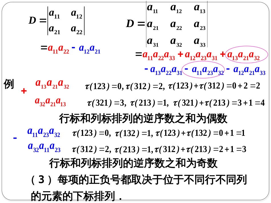 (1.4)--1.2.2 n阶行列式的定义_第2页