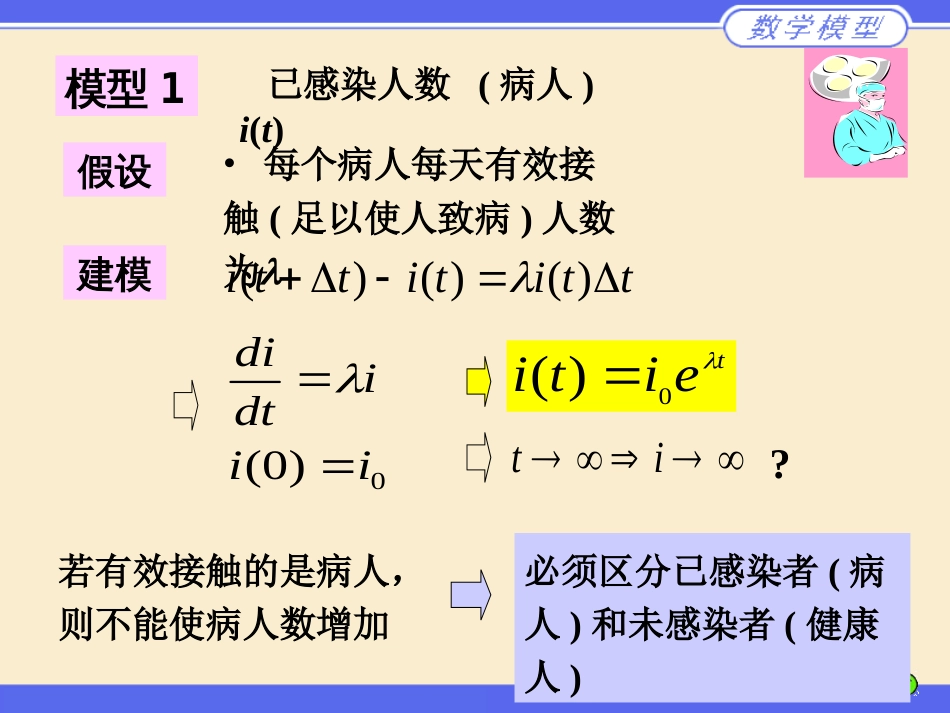 (1.2)--传染病模型医药高等数学_第2页