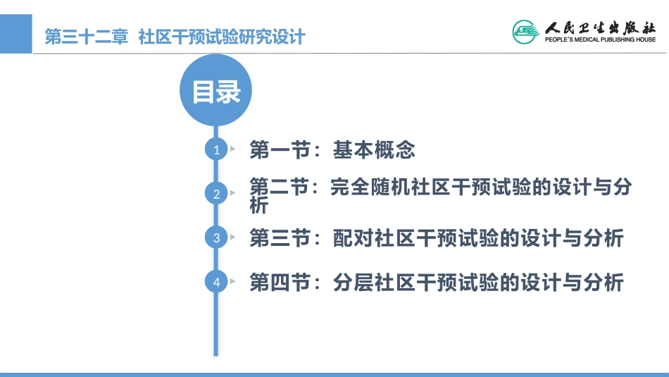 (1.32)--CH32 社区干预试验研究设计_第1页