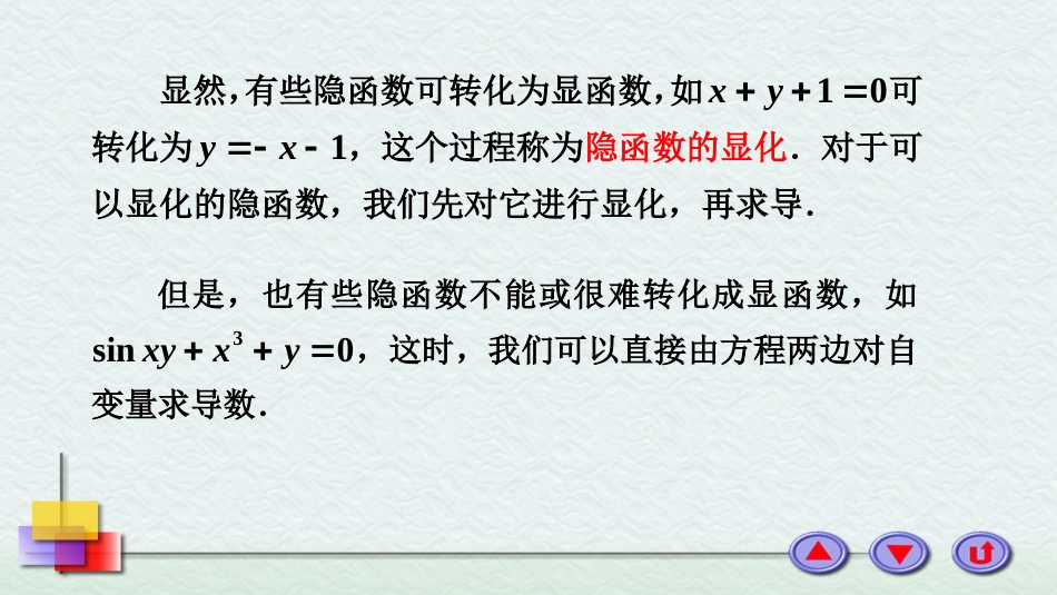 (7)--2-5 隐函数的导数高等数学_第3页