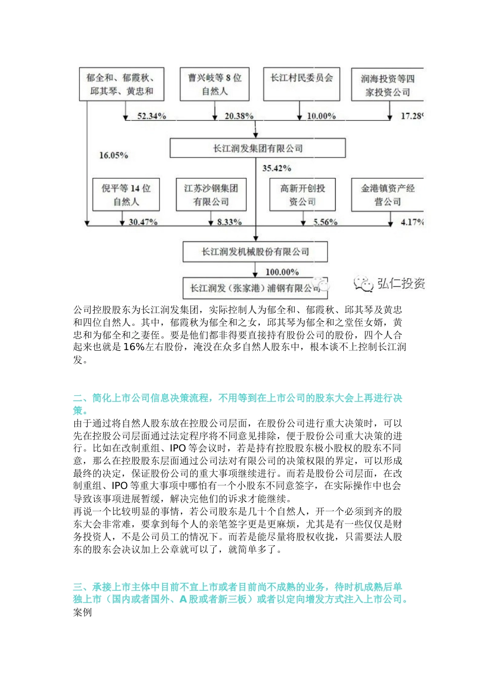 拟上市公司股权结构顶层设计方案_第3页