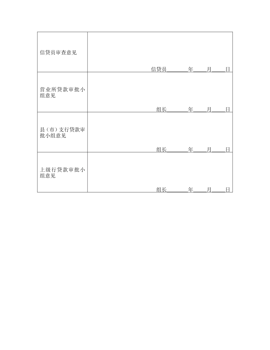 中国农业银行借款申请书_第2页