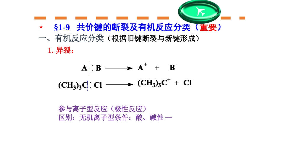 (14)--第一章-8节-有机反应分类_第1页