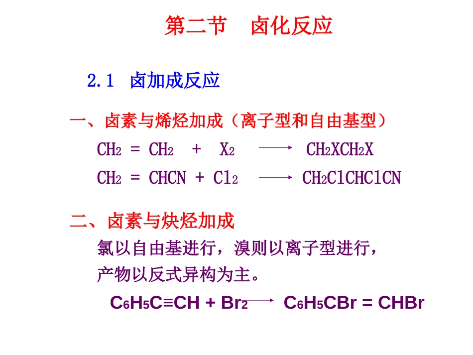 (19)--016-卤化反应有机合成_第1页