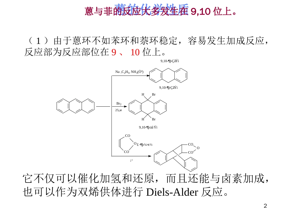 (31)--第七章-13节-其他稠环芳烃有机化学_第2页