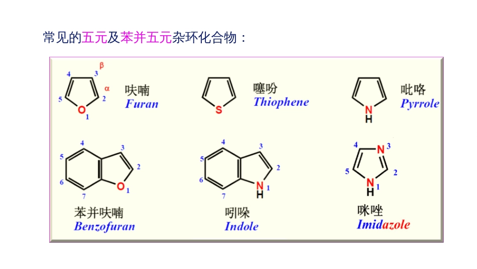 (54)--9.2.2 常见的五元杂环化合物_第2页