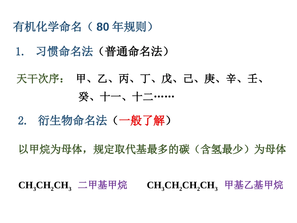 (68)--第二章-4节-烷烃的习惯命名、衍生物命名、系统命名_第3页