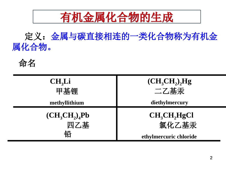 (106)--第八章-4节-金属有机化合物_第2页