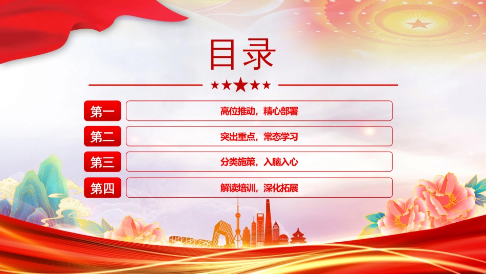 党纪学习教育工作总结汇报PPT模板_第3页
