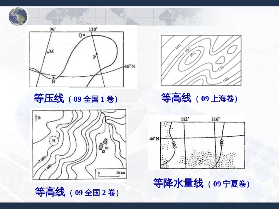 所有等值线专题课件_第2页