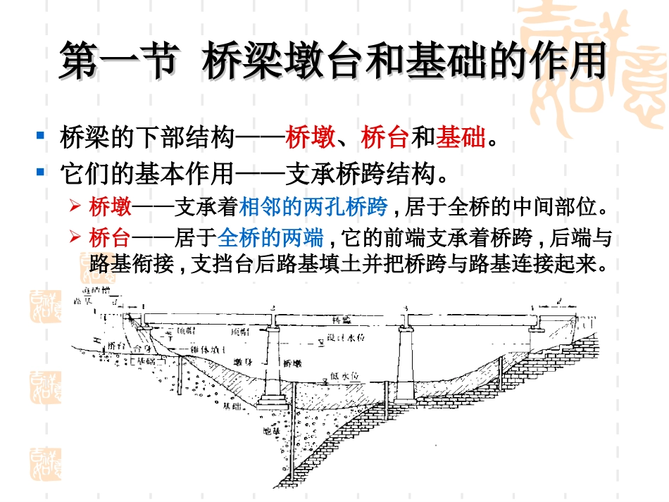 桥梁墩台和基础的分类与构造_第2页