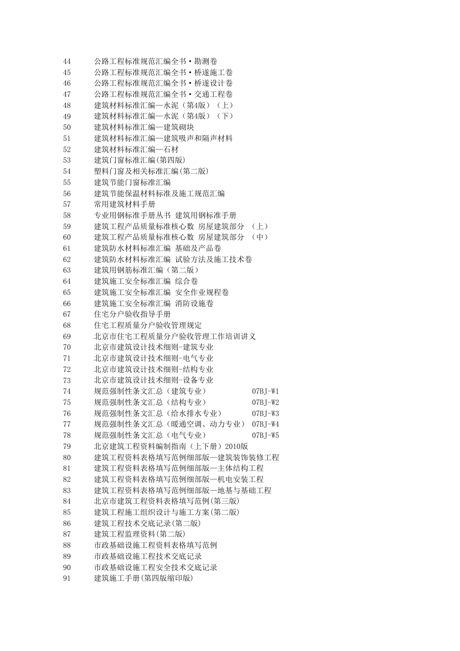 施工类图书目录大全_第2页