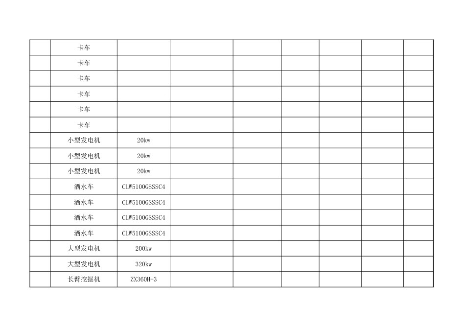 机械设备维修保养台账_第2页