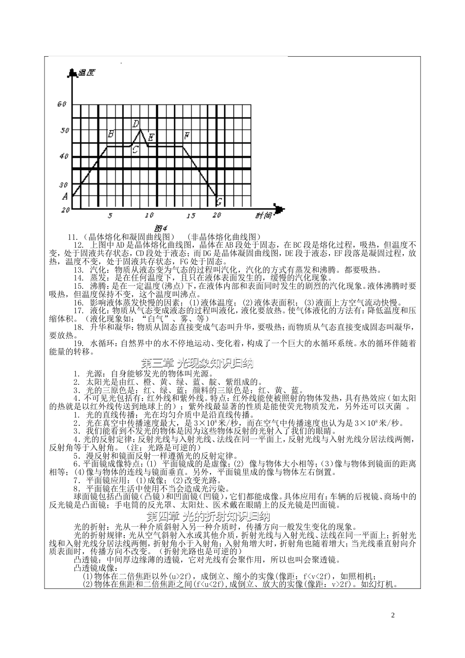 初中物理公式大全_第2页