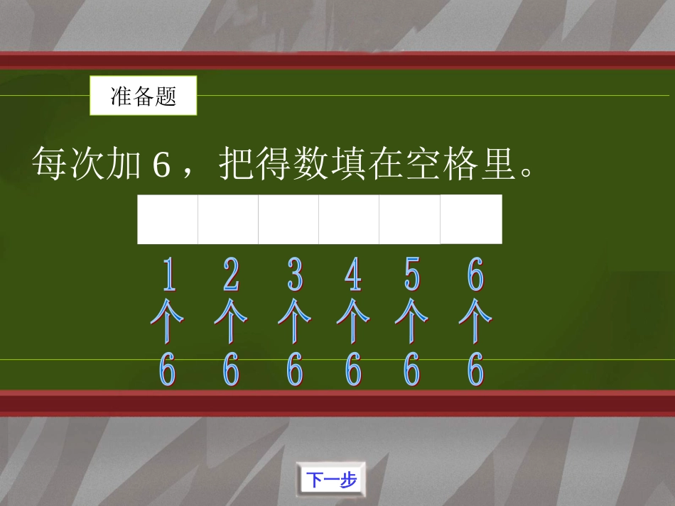 人教小学数学二上《4.6 6的乘法口诀》PPT课件 (4)_第3页