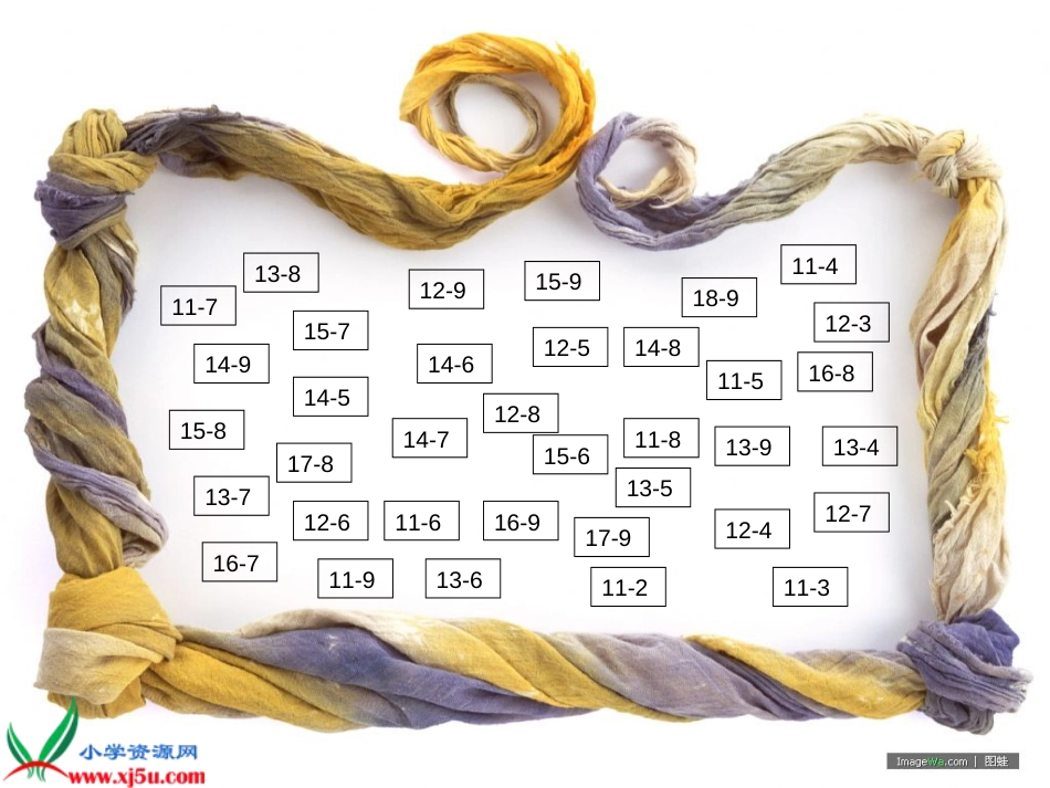 人教小学数学一下《2 20以内的退位减法》PPT课件 (6)_第1页