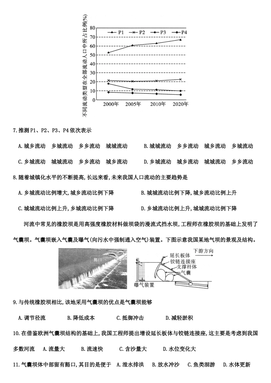 2022年高考地理必刷题精选 （124）（学生版）_第3页