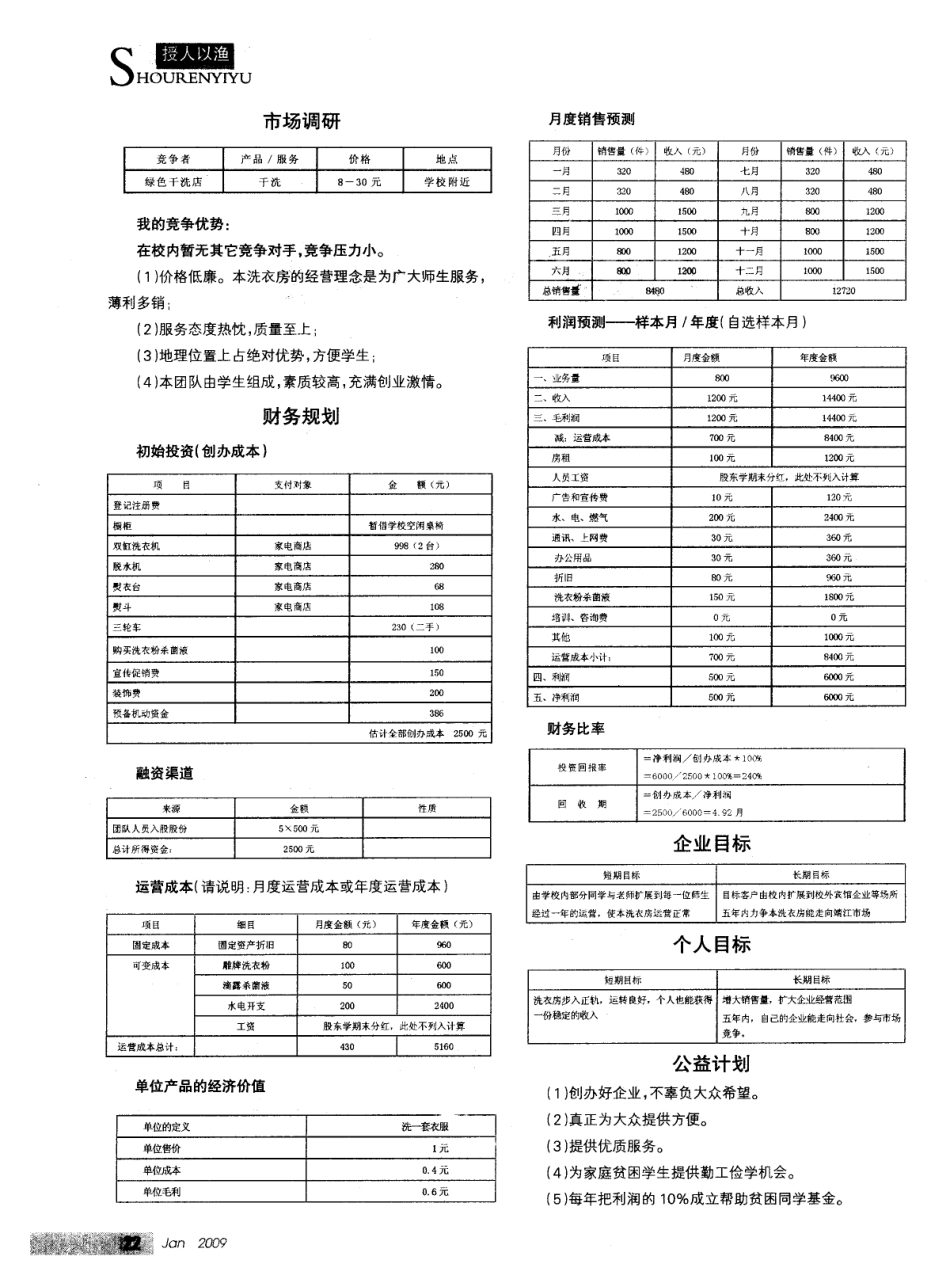 “衣能净”商业计划书_第2页