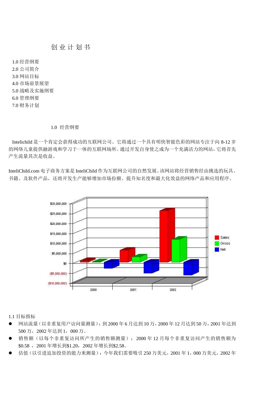 商业计划书实例_第1页