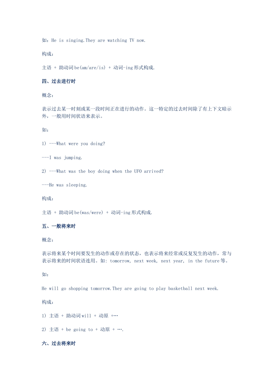 初中复习资料：英语语法大汇总_第2页