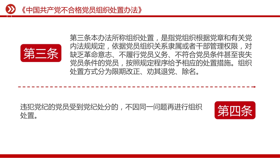 2024《中国共产党不合格党员组织处置办法》PPT学习课件_第3页