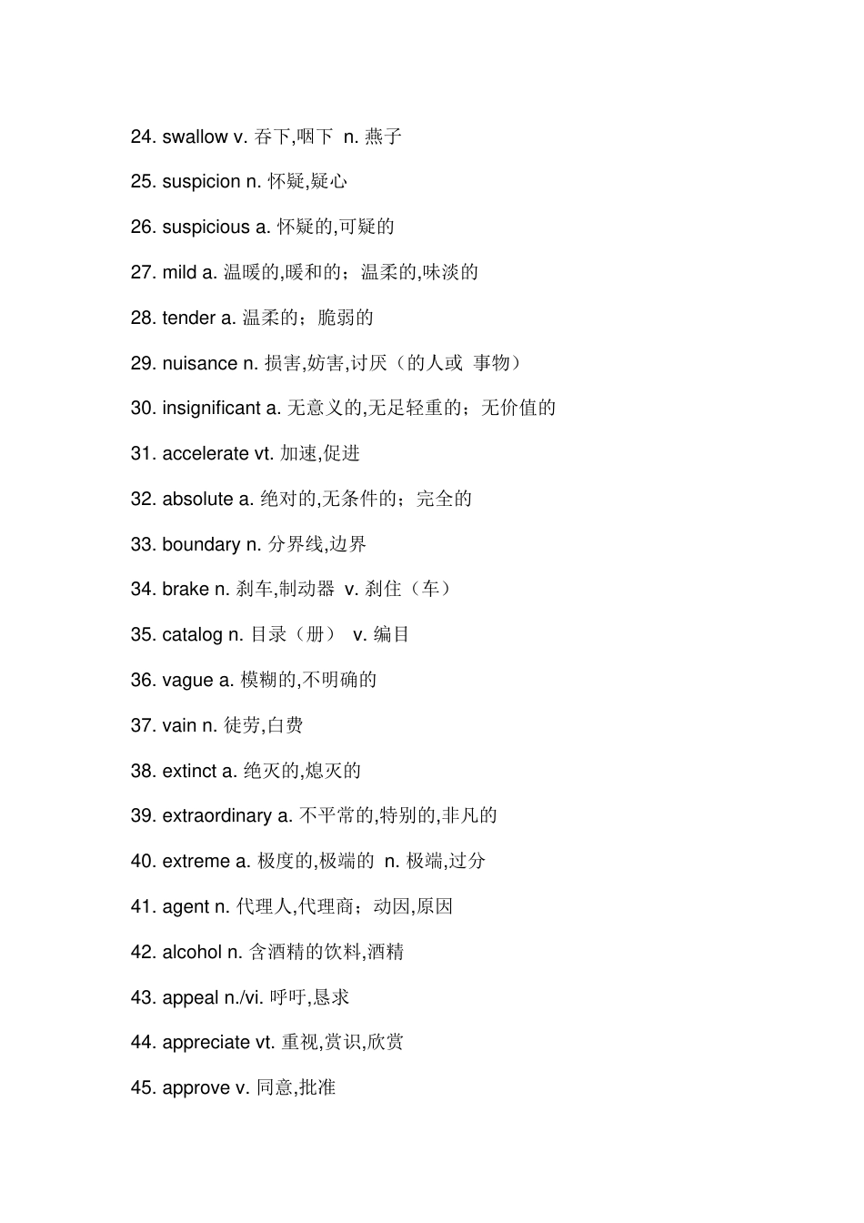 高中英语阅读理解高频词690个_第2页