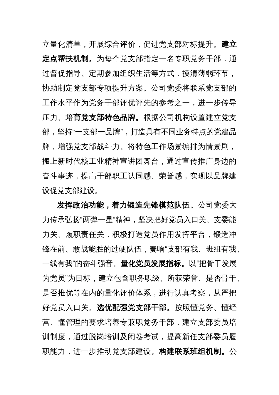 电力公司以高质量党建引领企业高质量发展的经验做法_第3页