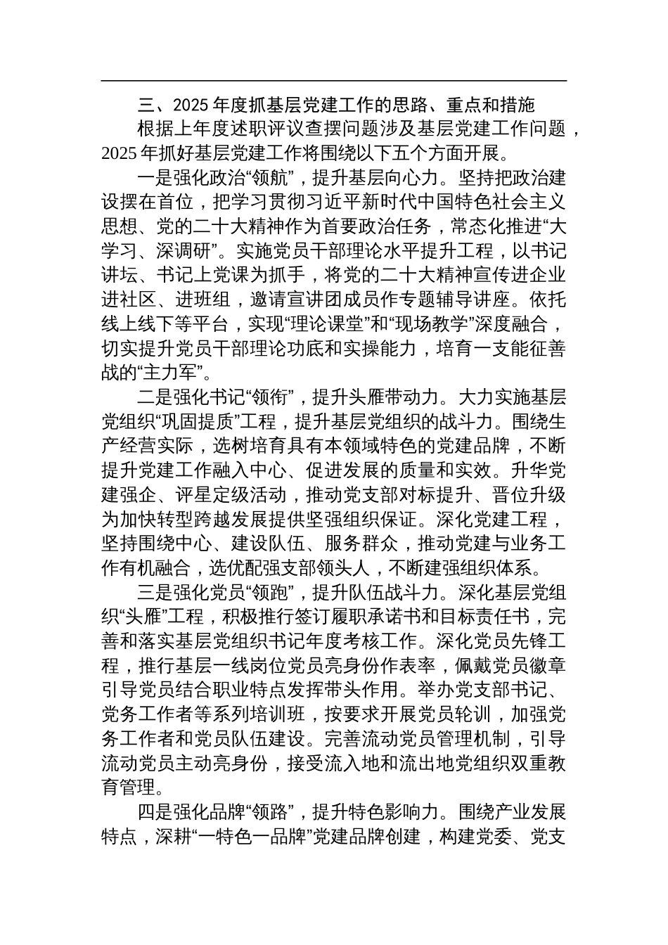 2024年抓基层党建述职报告_第3页
