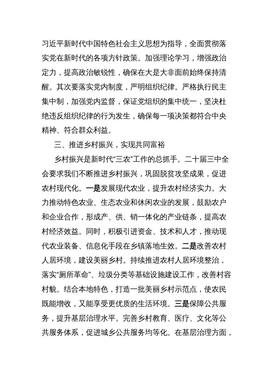 学习二十届三中全会精神心得体会（乡镇领导）_第2页