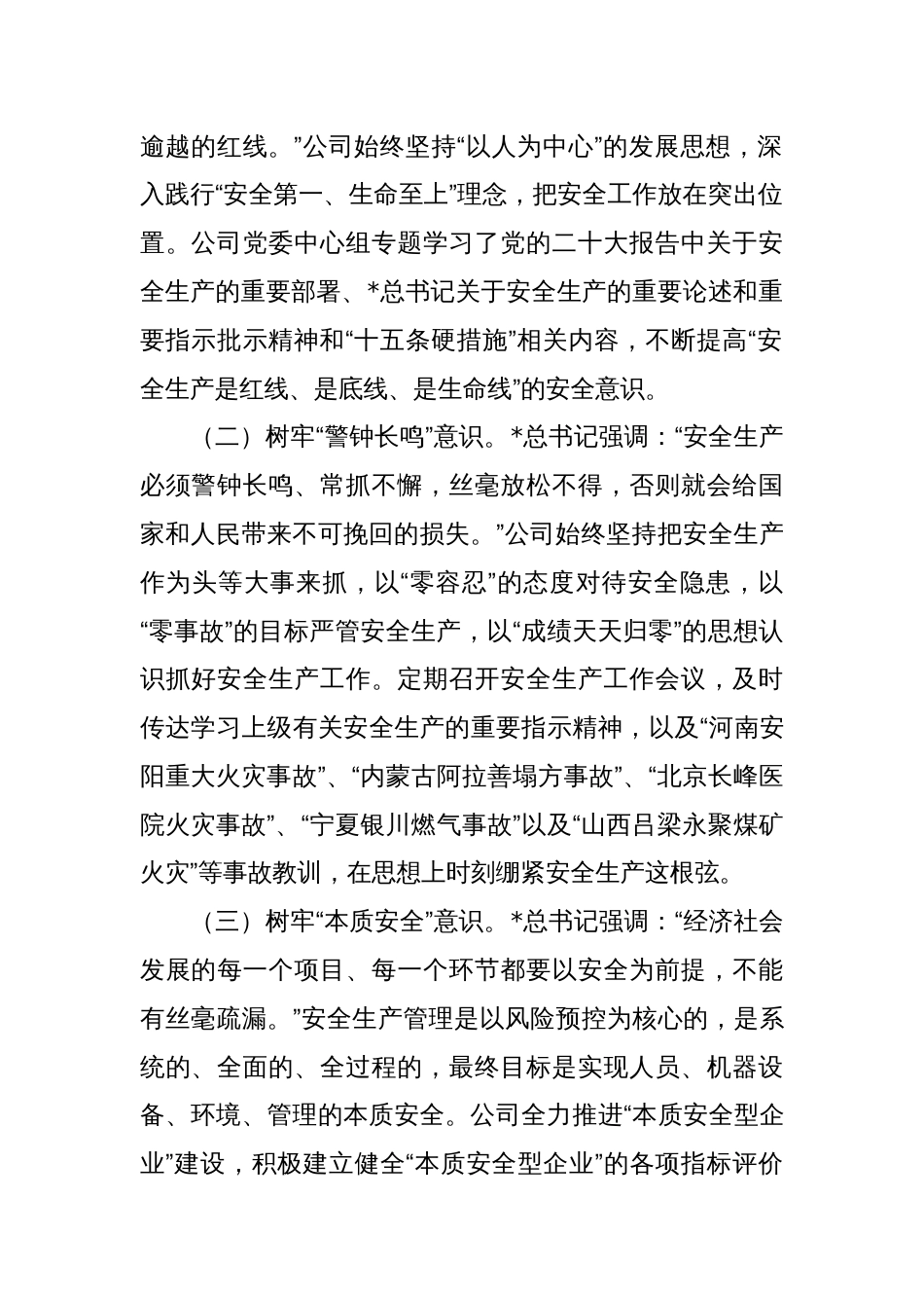 安全生产工作总结（2）_第2页