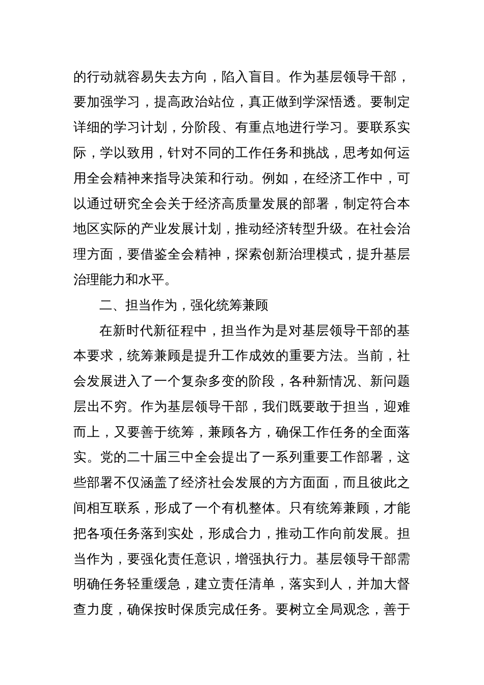党的二十届三中全会研讨发言材料_第2页