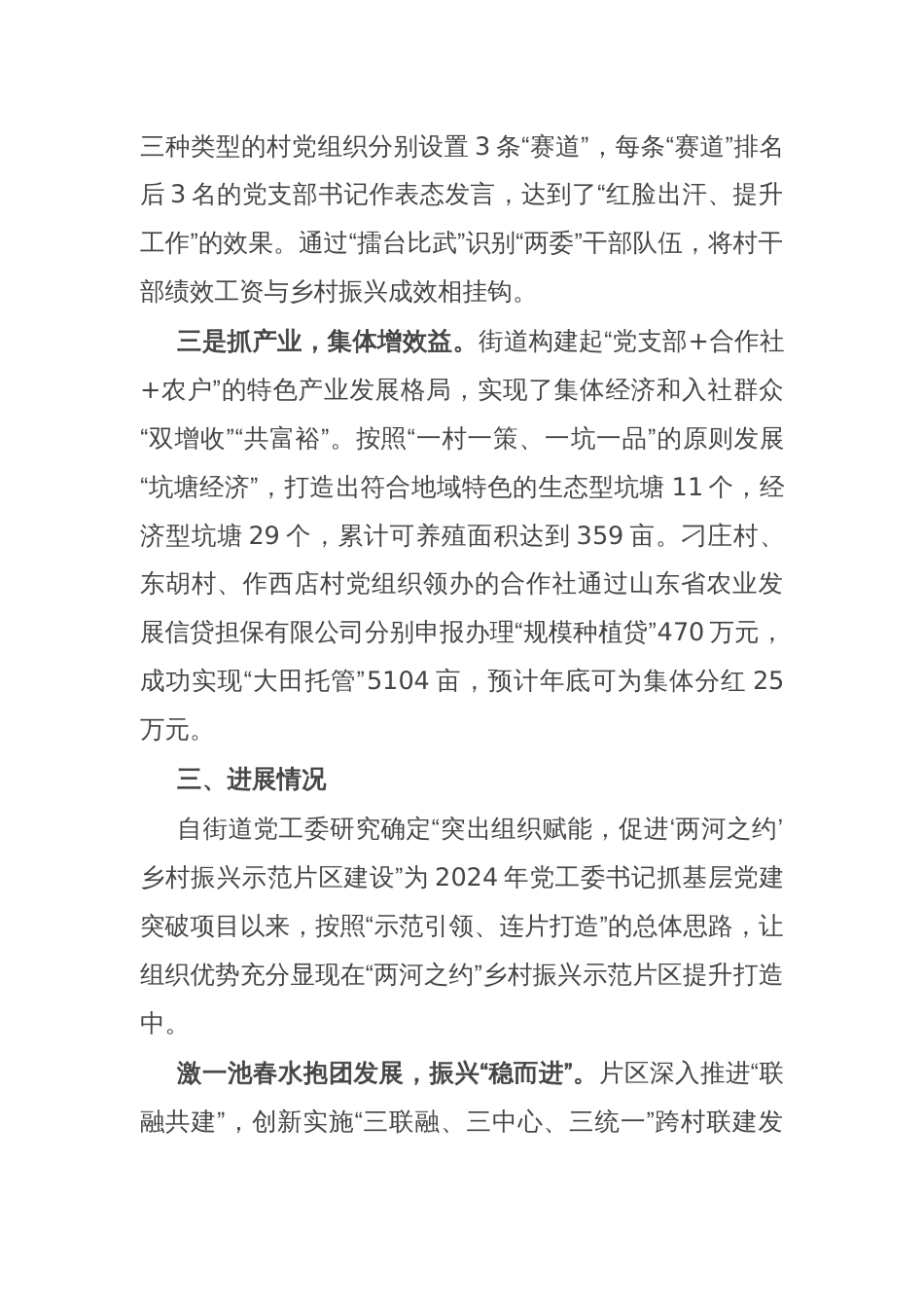 书记在抓基层党建项目汇报会上的发言_第2页