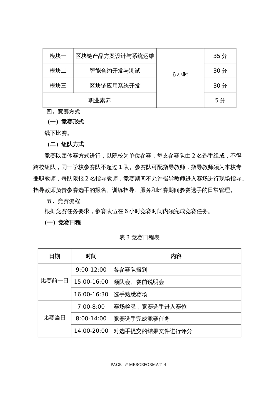 第十七届山东省职业院校技能大赛高职组“区块链技术应用”赛项规程_第3页