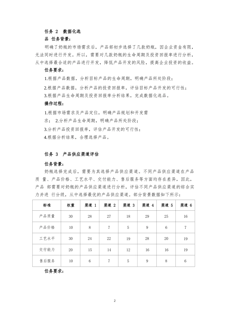 第十七届山东省职业院校技能大赛电子商务赛题第1套_第2页