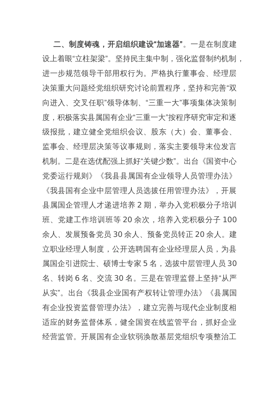 在全市经济工作会议上的交流发言：做强党建引领引擎，为县域经济高质量发展注入新活力_第2页