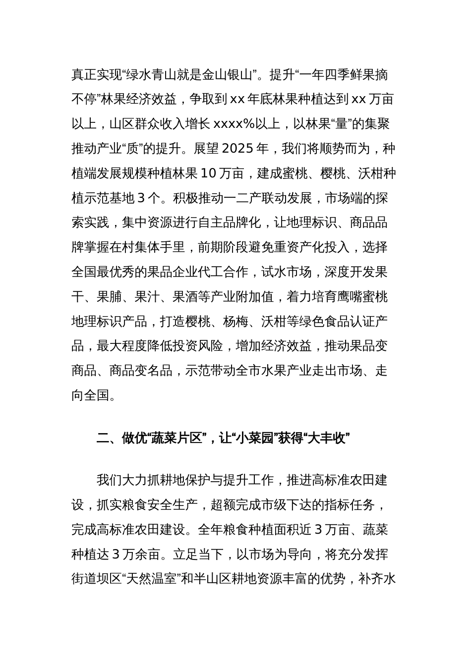 2024年乡村振兴汇报材料_第2页