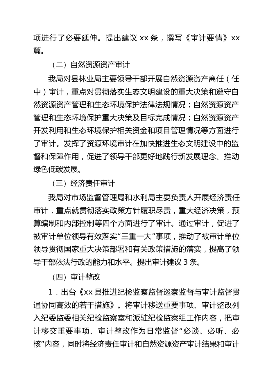 2023年审计局年度工作总结_第2页