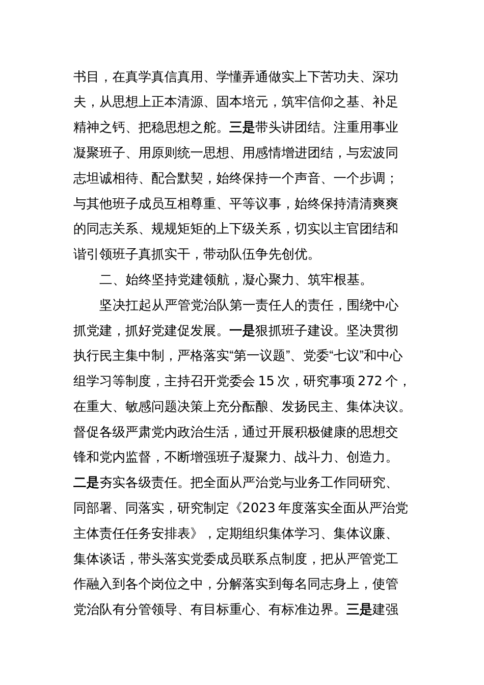 党委书记述职报告_第2页
