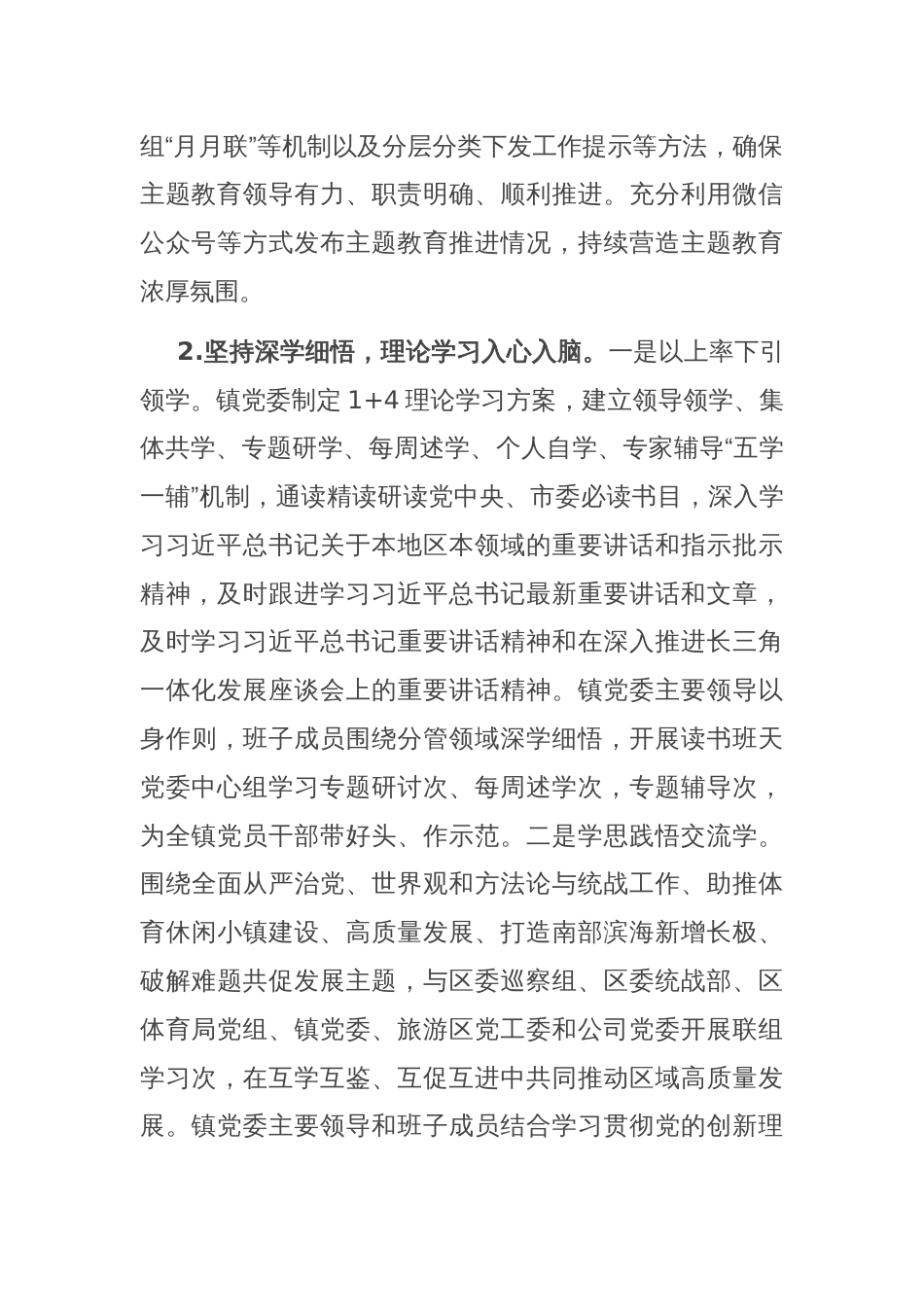 乡镇第二批主题教育总结_第2页