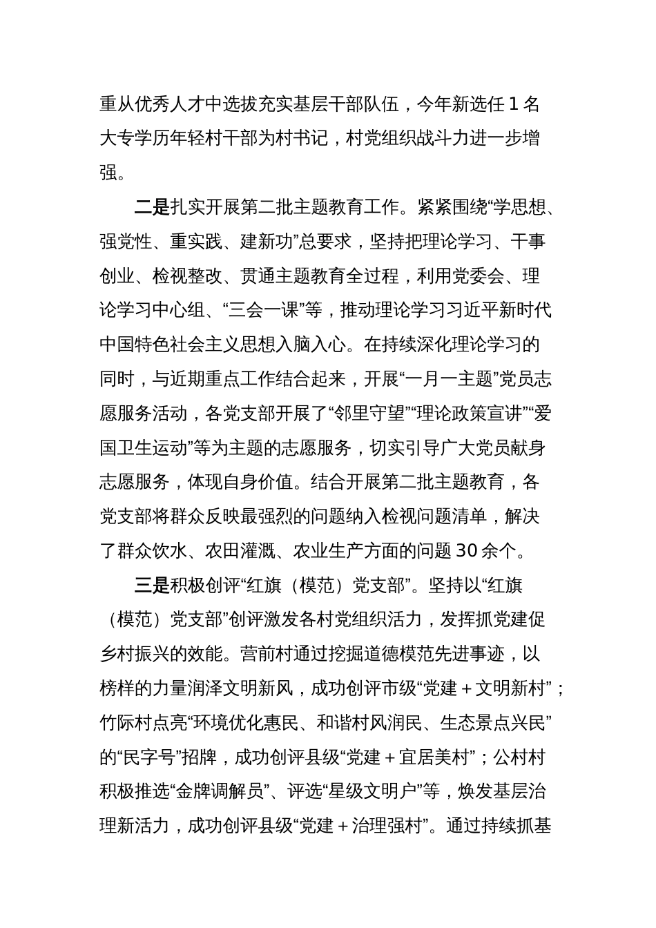 XX乡2023年工作总结和2024年工作计划_第2页