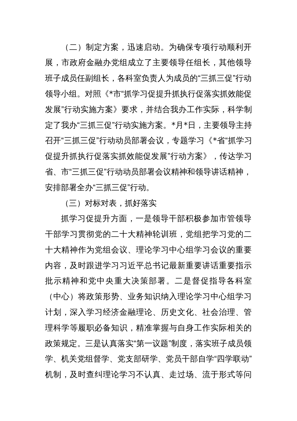 市金融办三抓三促行动开展情况总结_第2页