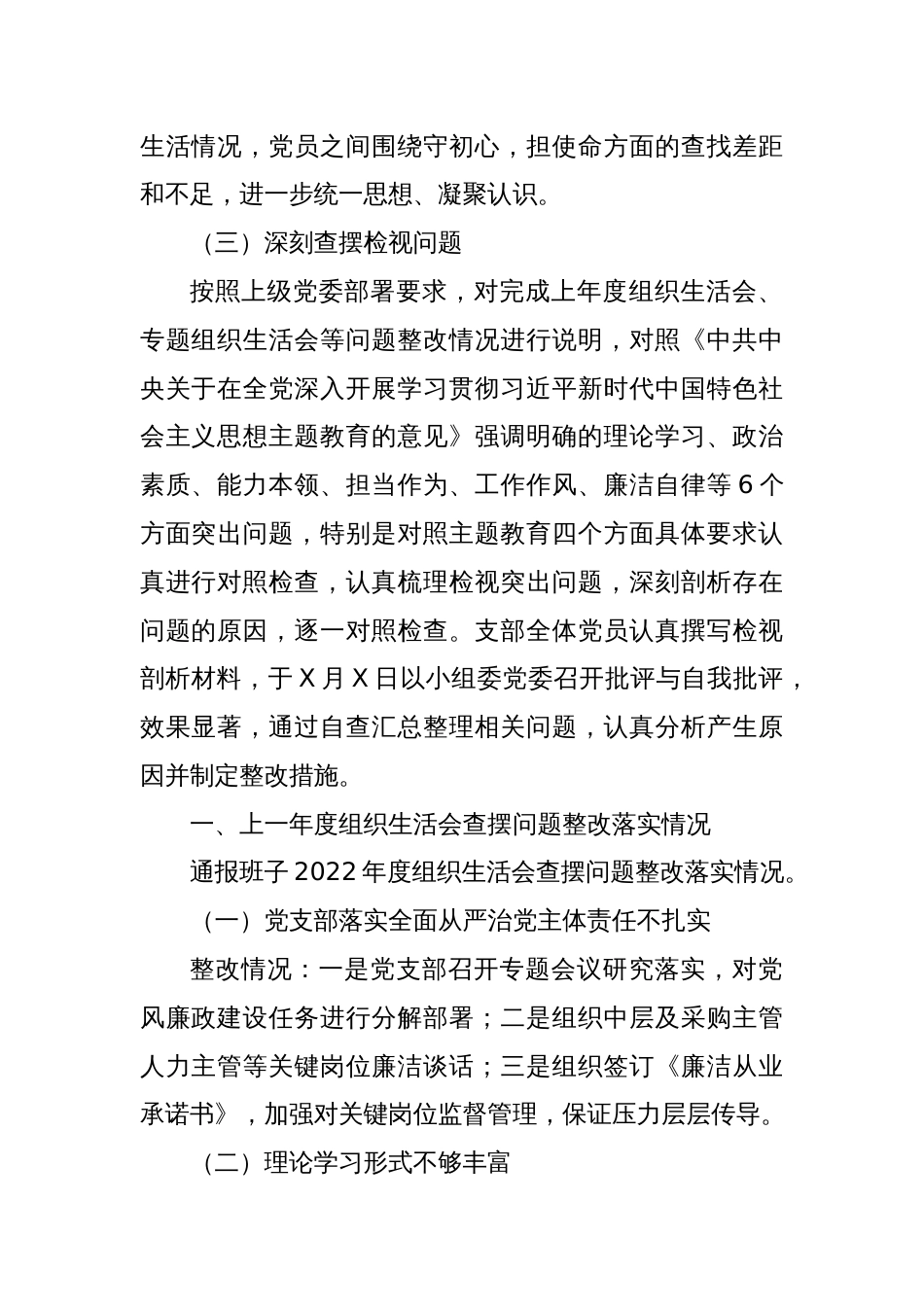 央企支部书记对照检查材料_第2页