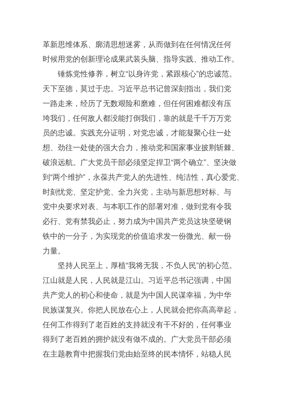 研讨发言：发挥示范作用，“引领”主题教育不断深入_第2页