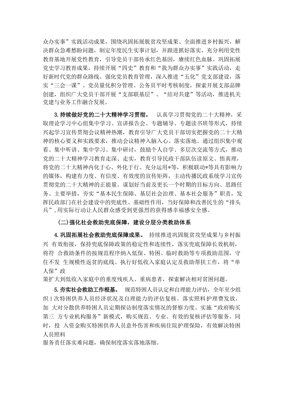 2023年民政局工作要点_第2页