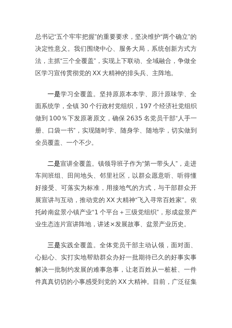 镇党委书记2023年座谈交流发言材料_第2页
