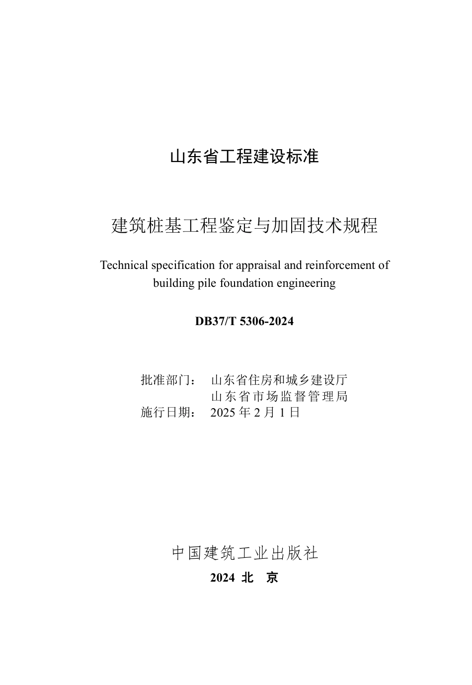 DB37∕T 5306-2024 建筑桩基工程鉴定与加固技术规程_第3页