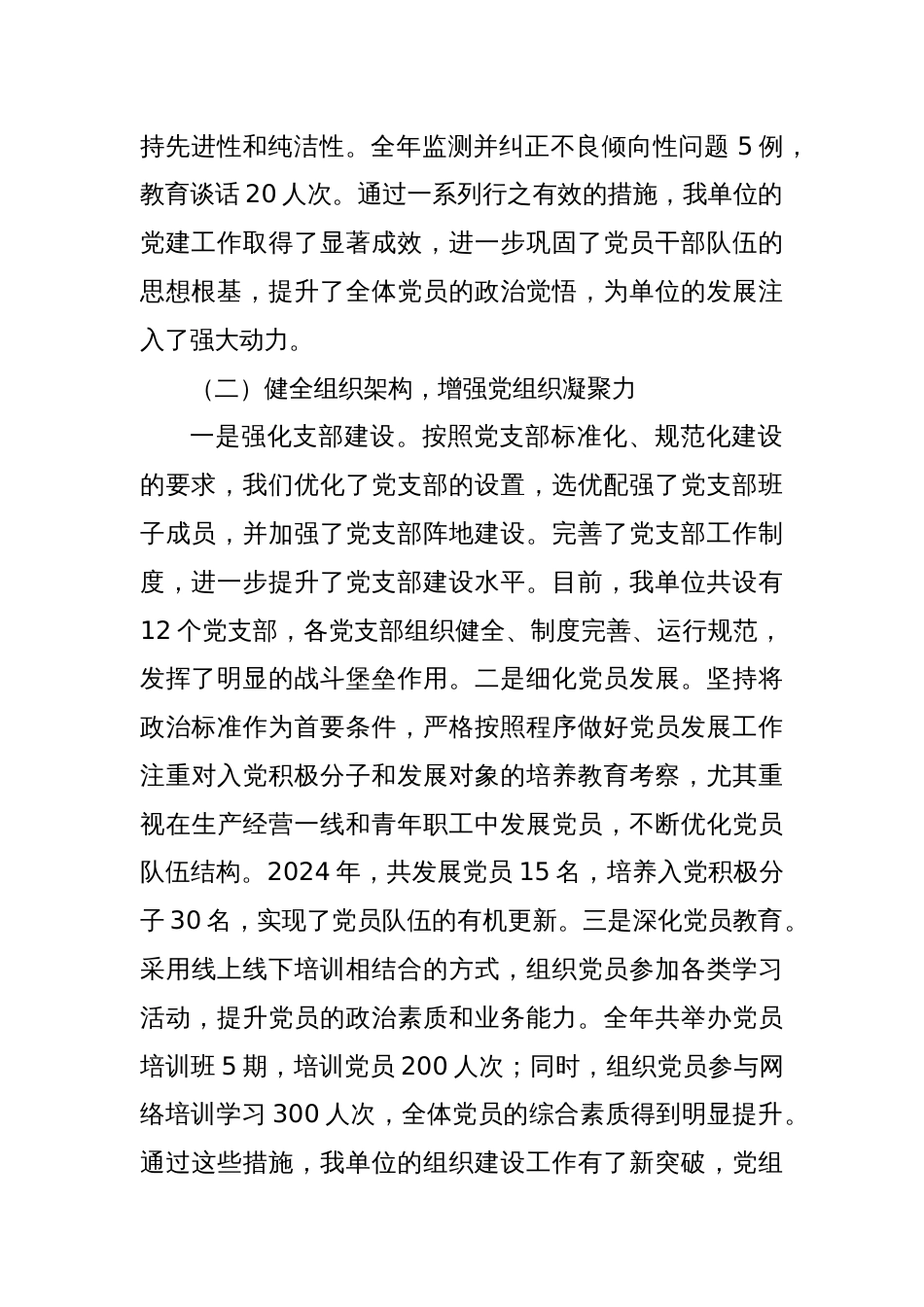 2024年党建工作情况总结4_第2页