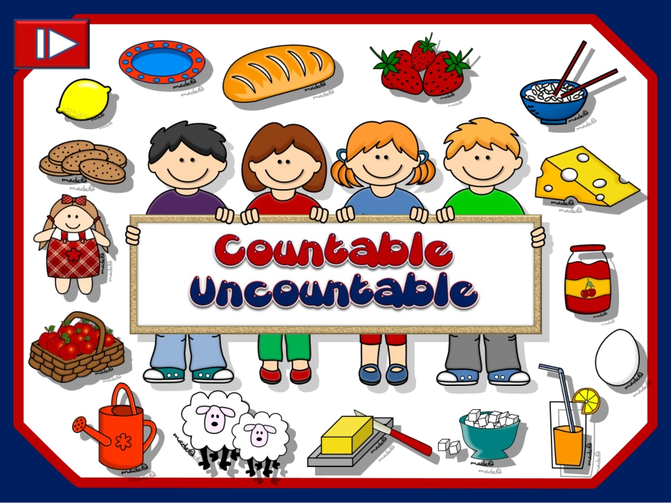 【趣味游戏英语教学课件】countable-and-uncountable-nouns_第1页