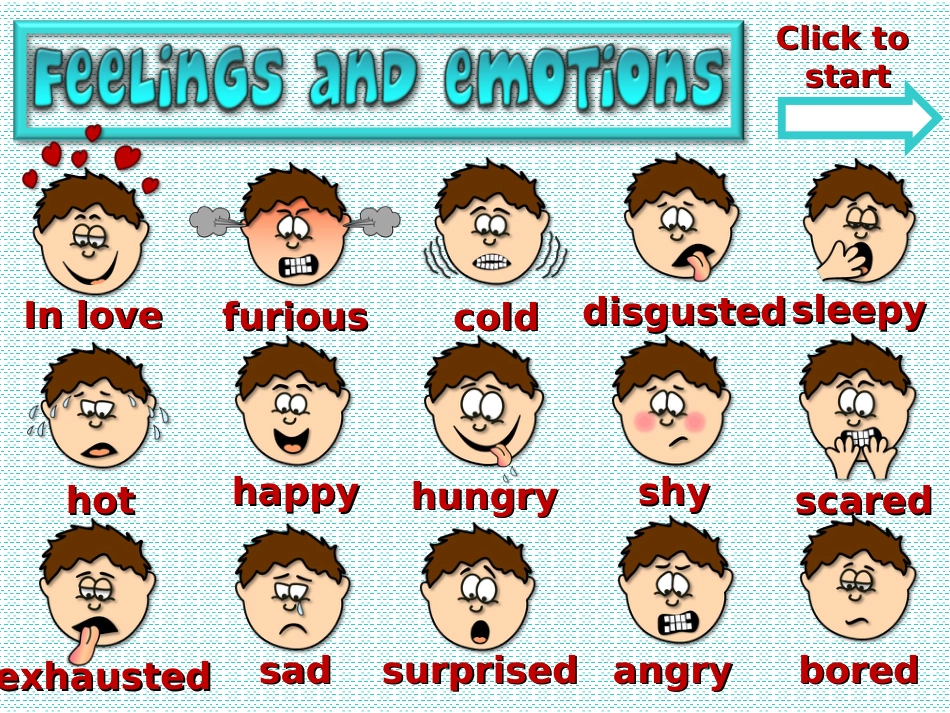 【趣味游戏英语教学课件】feelings-and-emotions_第1页